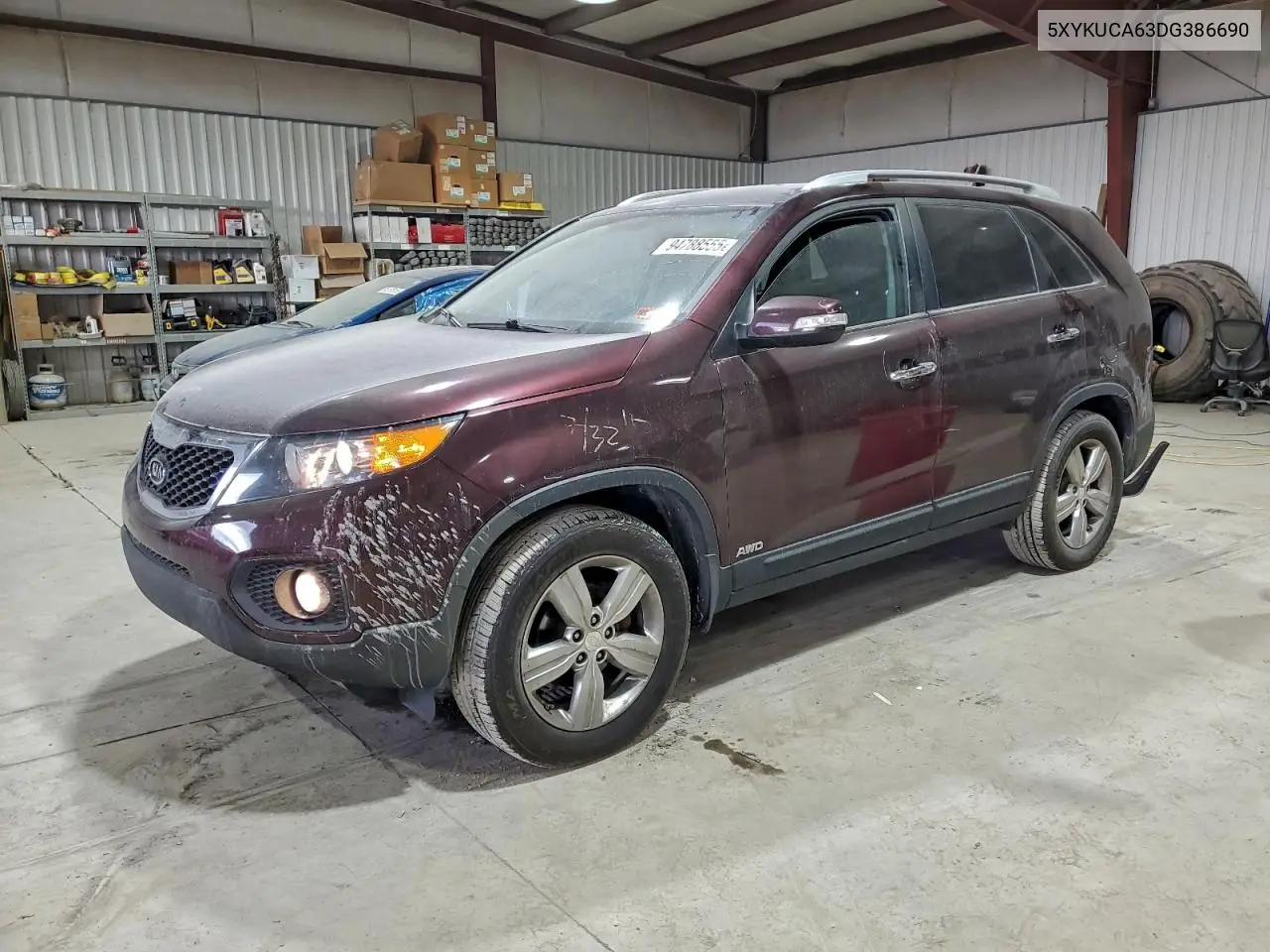 5XYKUCA63DG386690 2013 Kia Sorento Ex