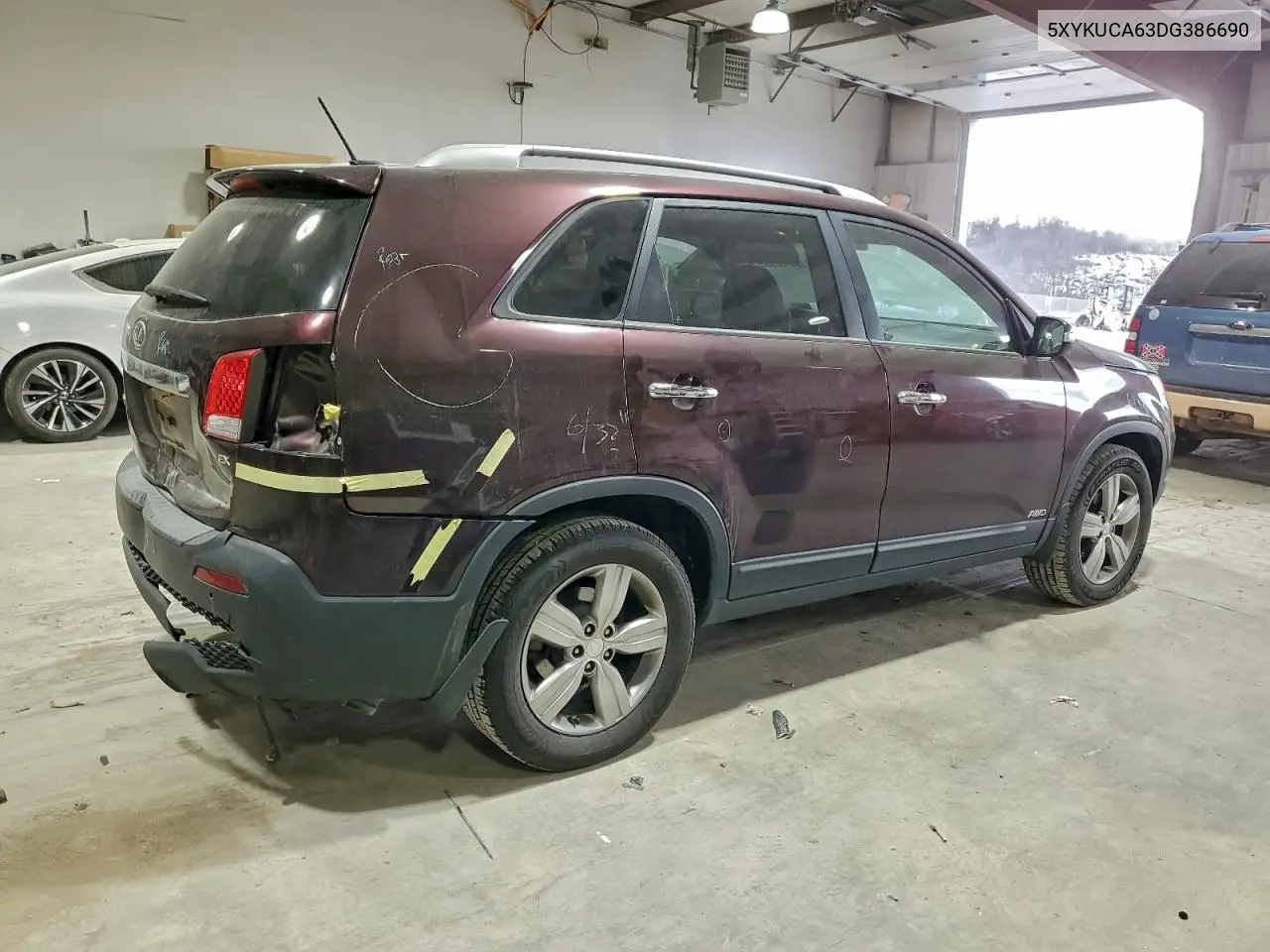 5XYKUCA63DG386690 2013 Kia Sorento Ex