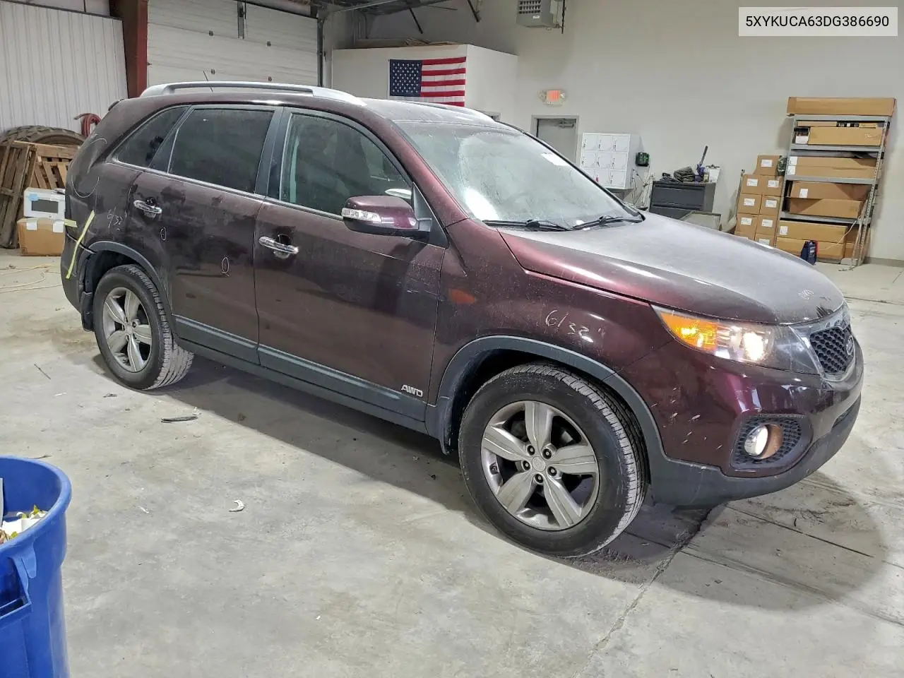 5XYKUCA63DG386690 2013 Kia Sorento Ex