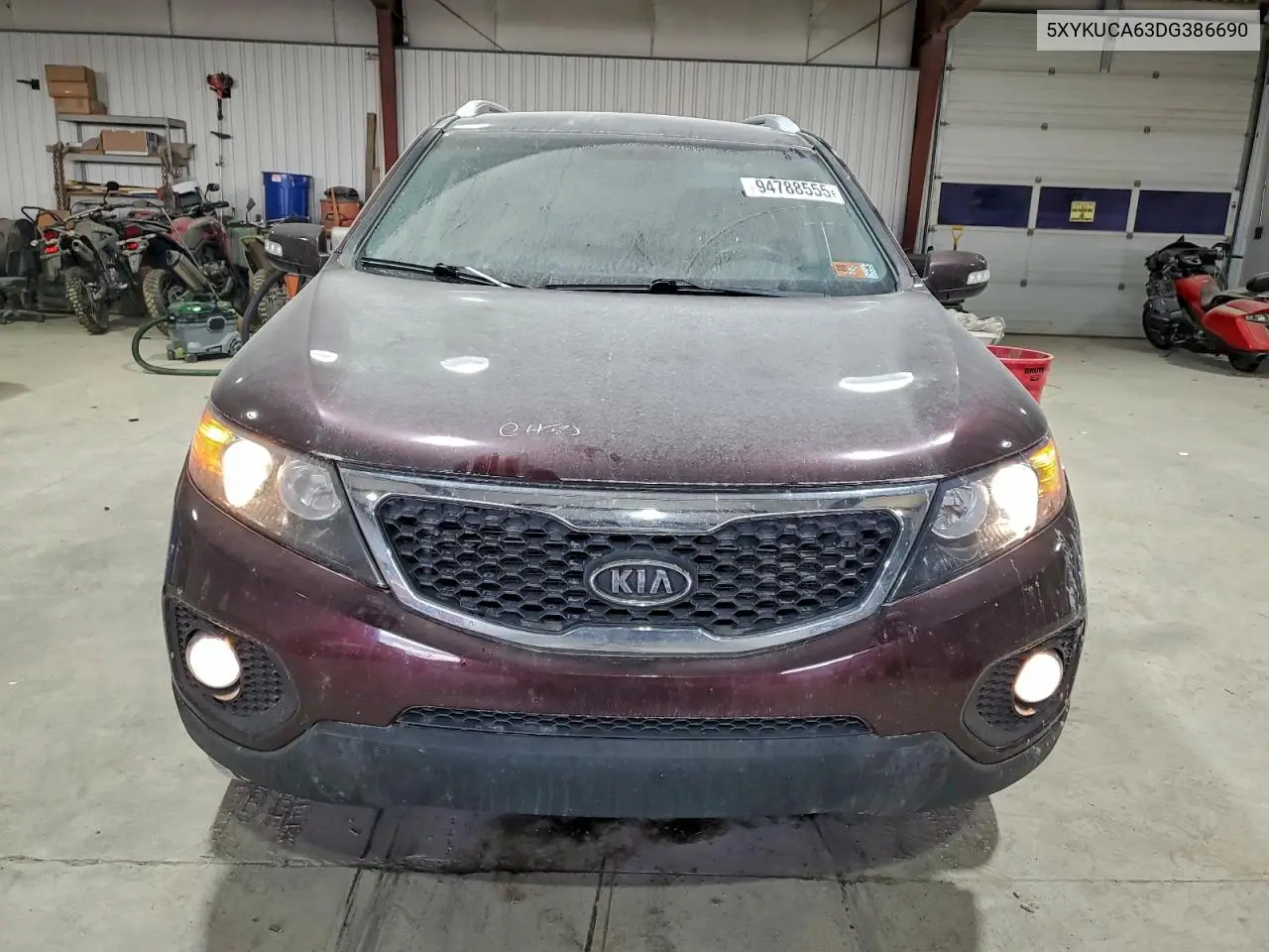 5XYKUCA63DG386690 2013 Kia Sorento Ex