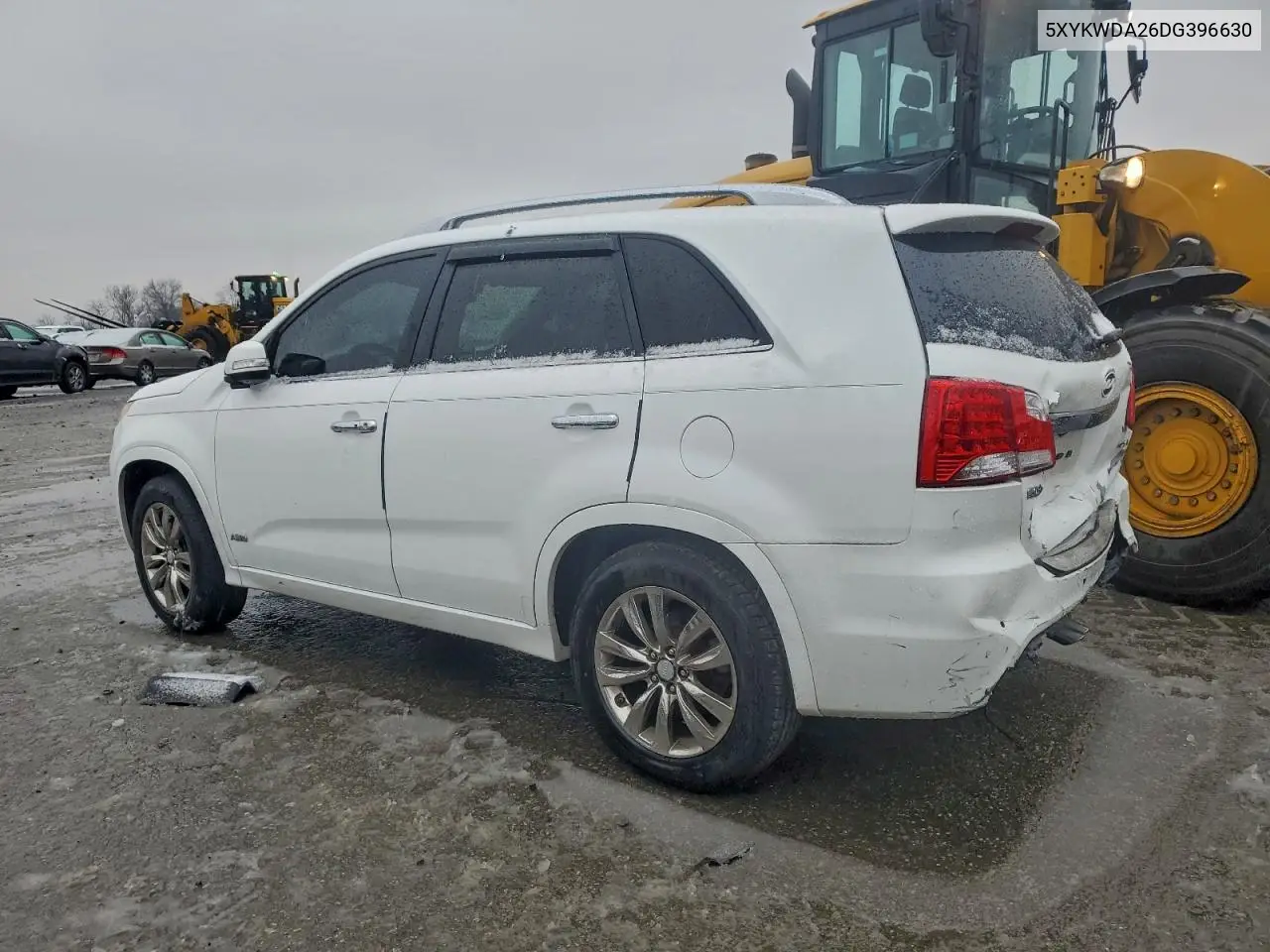 5XYKWDA26DG396630 2013 Kia Sorento Sx