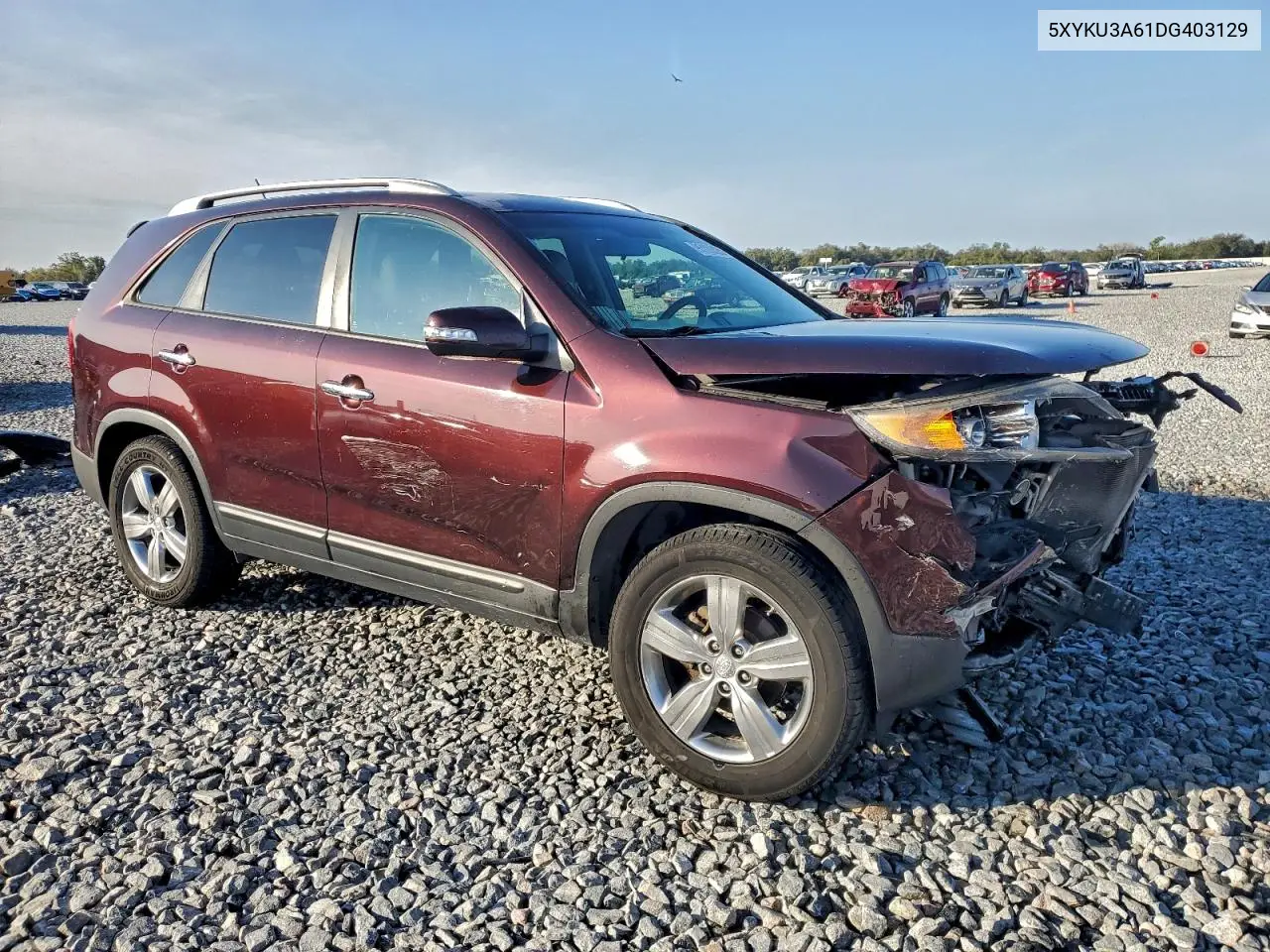 5XYKU3A61DG403129 2013 Kia Sorento Ex