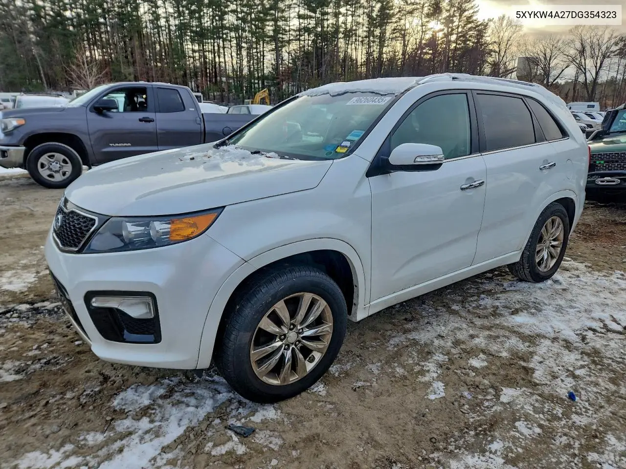 5XYKW4A27DG354323 2013 Kia Sorento Sx