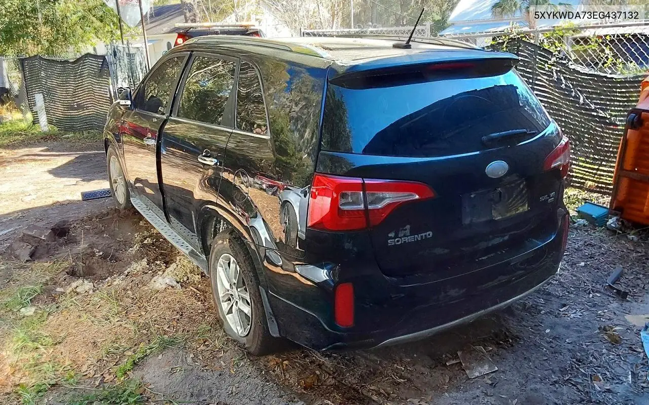 5XYKWDA73EG437132 2014 Kia Sorento Sx