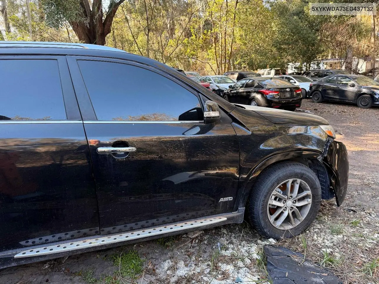 5XYKWDA73EG437132 2014 Kia Sorento Sx