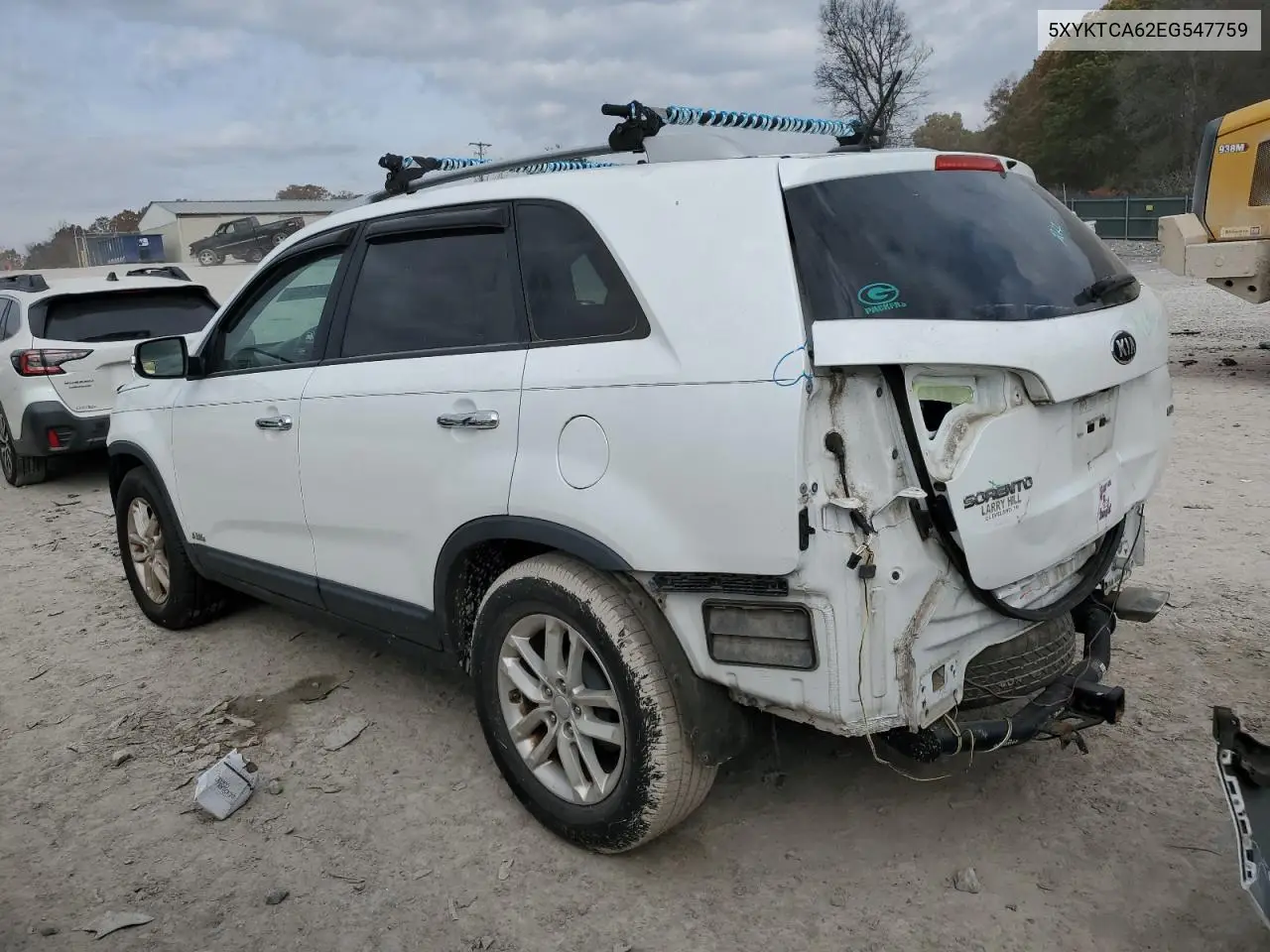 5XYKTCA62EG547759 2014 Kia Sorento Lx