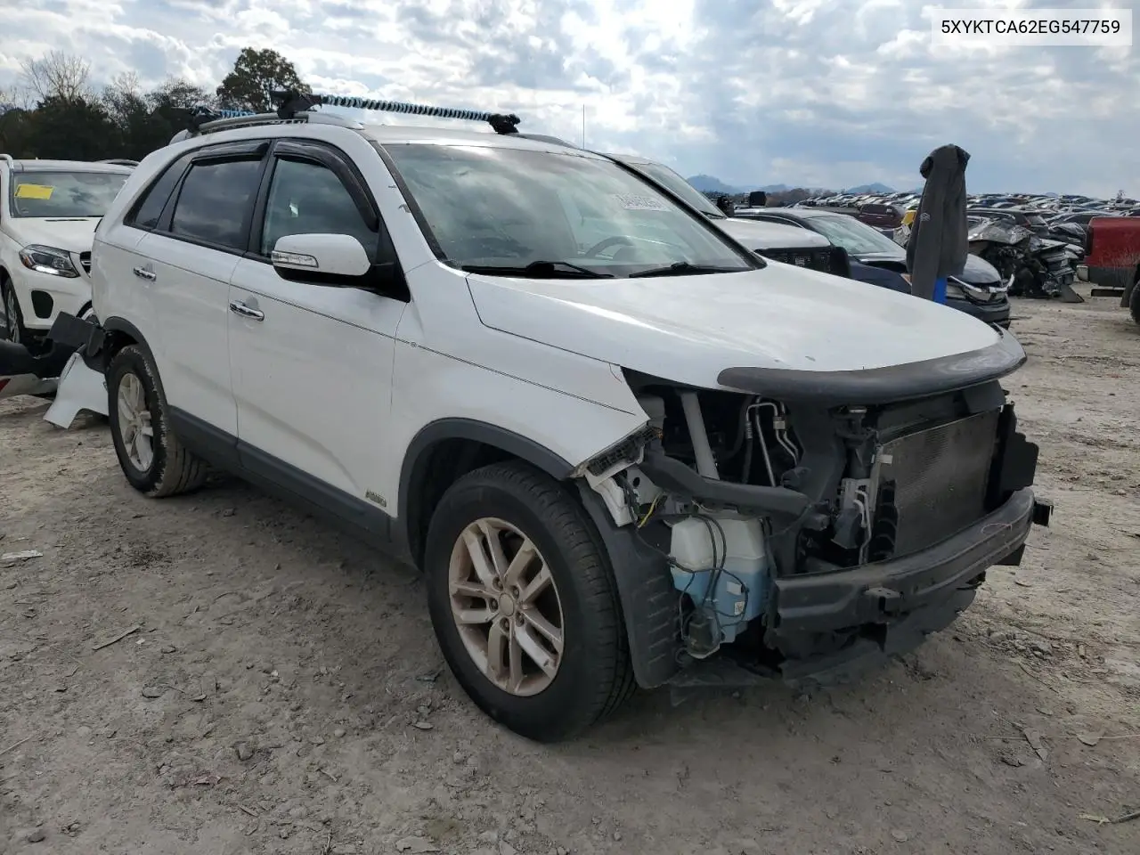 5XYKTCA62EG547759 2014 Kia Sorento Lx
