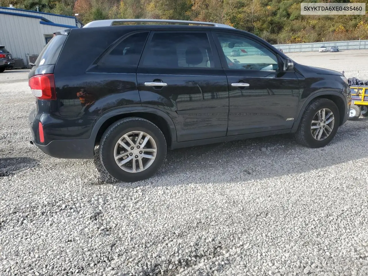 5XYKTDA6XEG435460 2014 Kia Sorento Lx