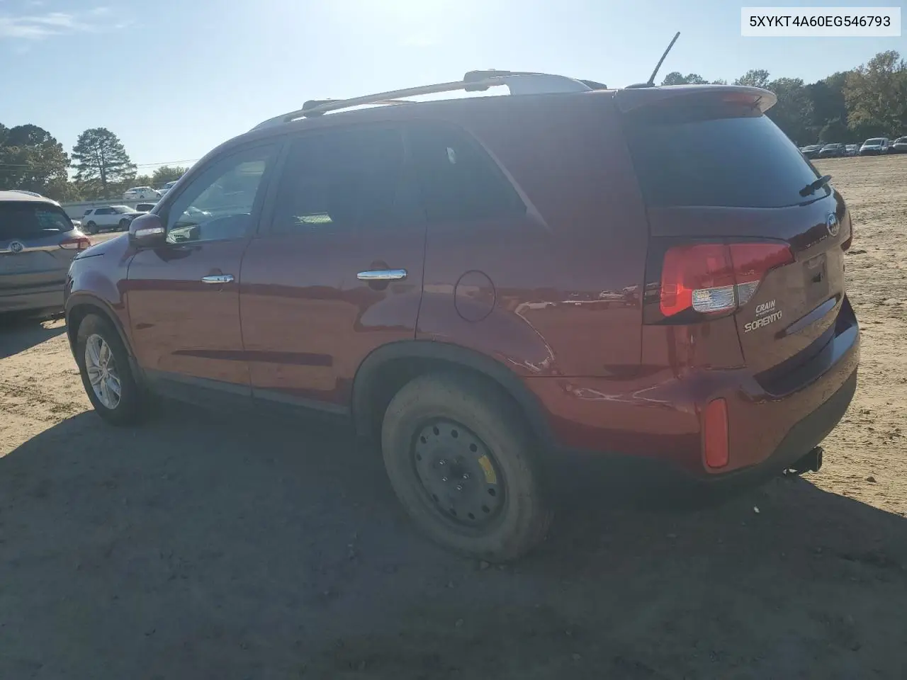 5XYKT4A60EG546793 2014 Kia Sorento Lx