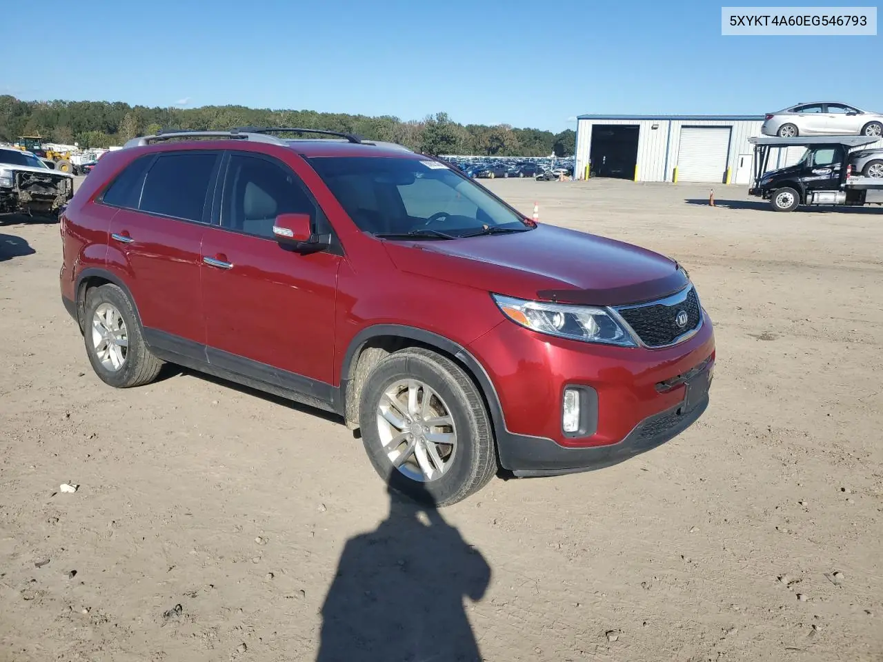 5XYKT4A60EG546793 2014 Kia Sorento Lx