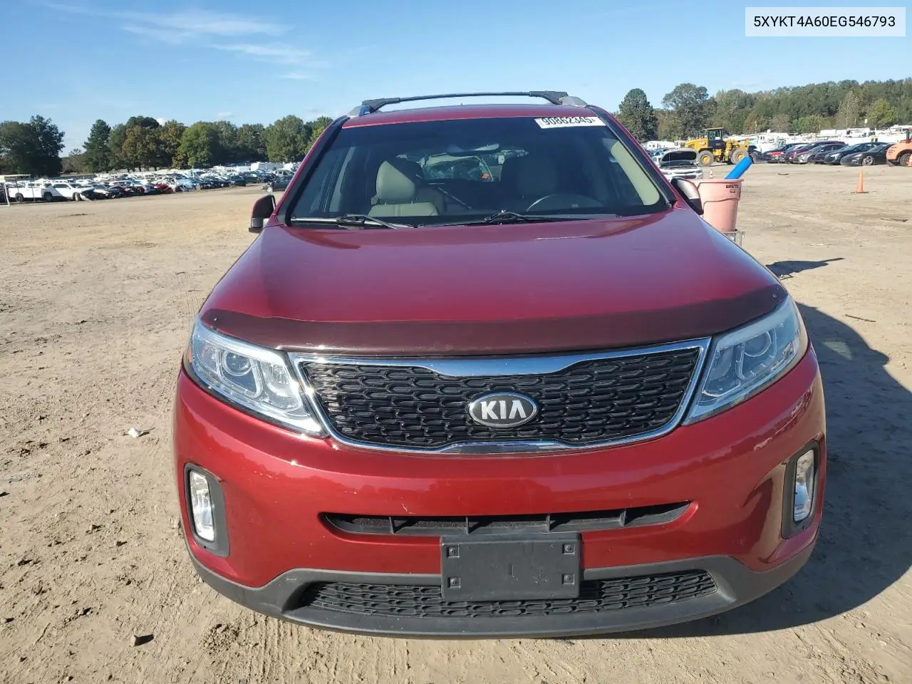5XYKT4A60EG546793 2014 Kia Sorento Lx