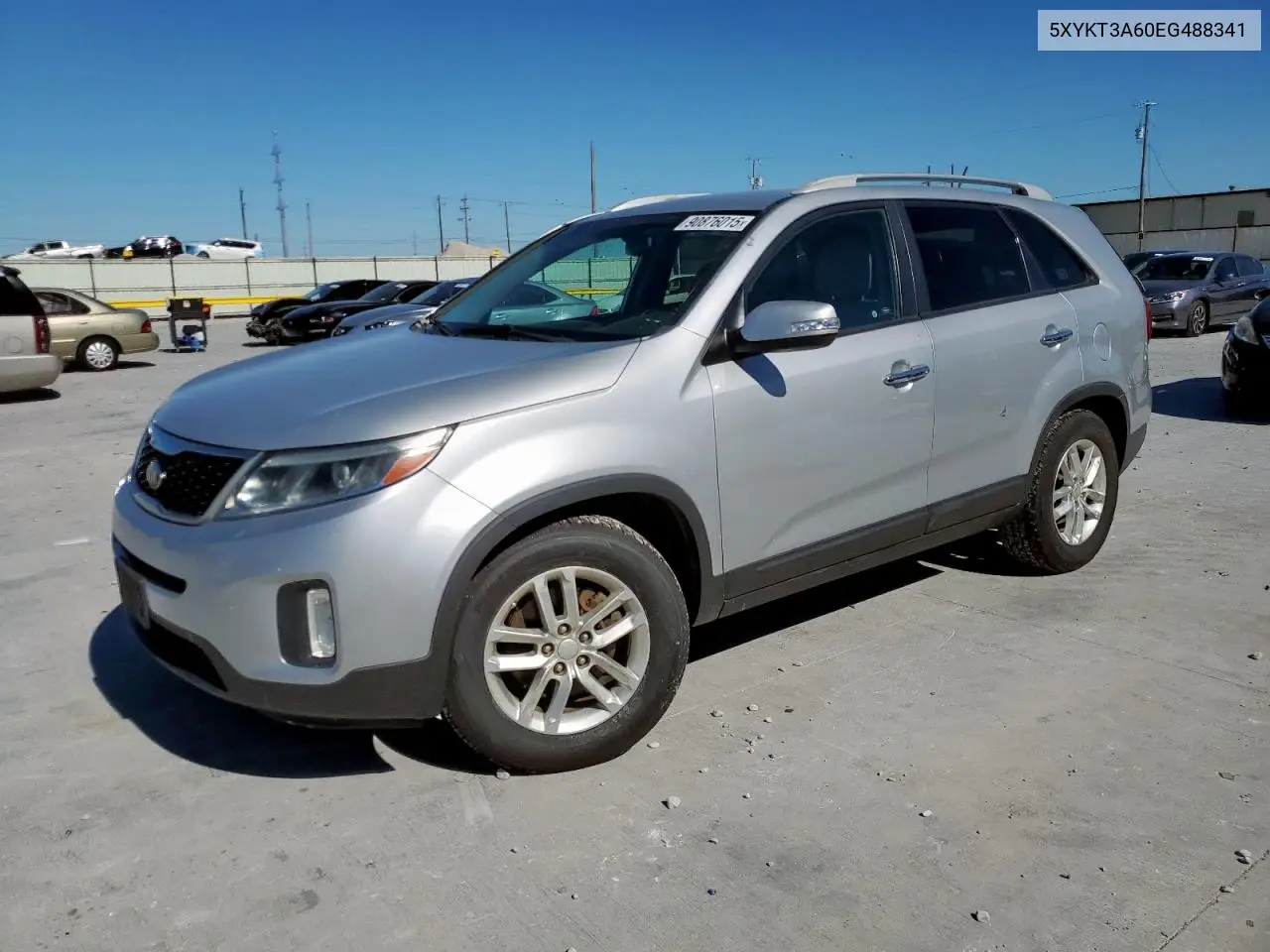 5XYKT3A60EG488341 2014 Kia Sorento Lx