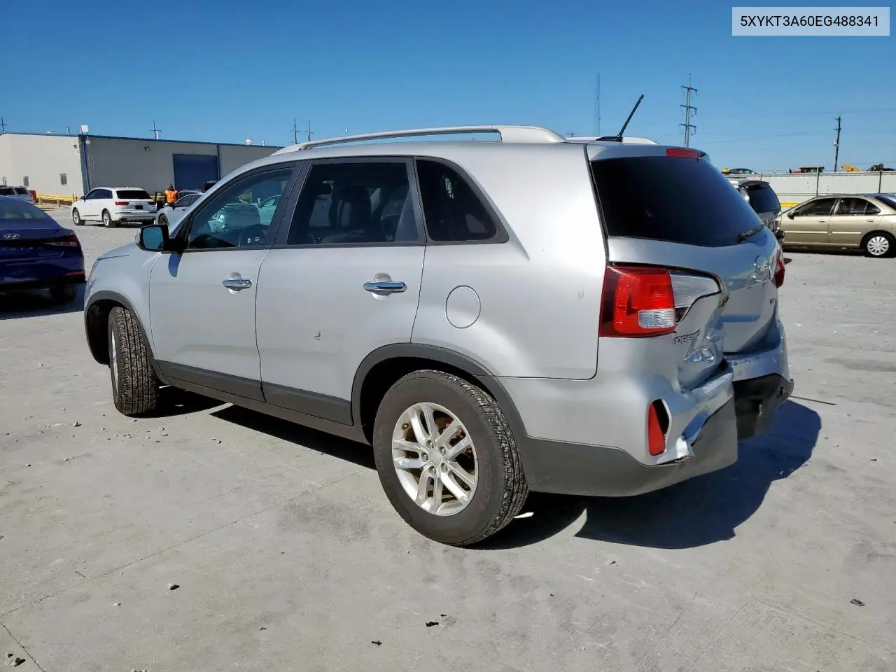 5XYKT3A60EG488341 2014 Kia Sorento Lx