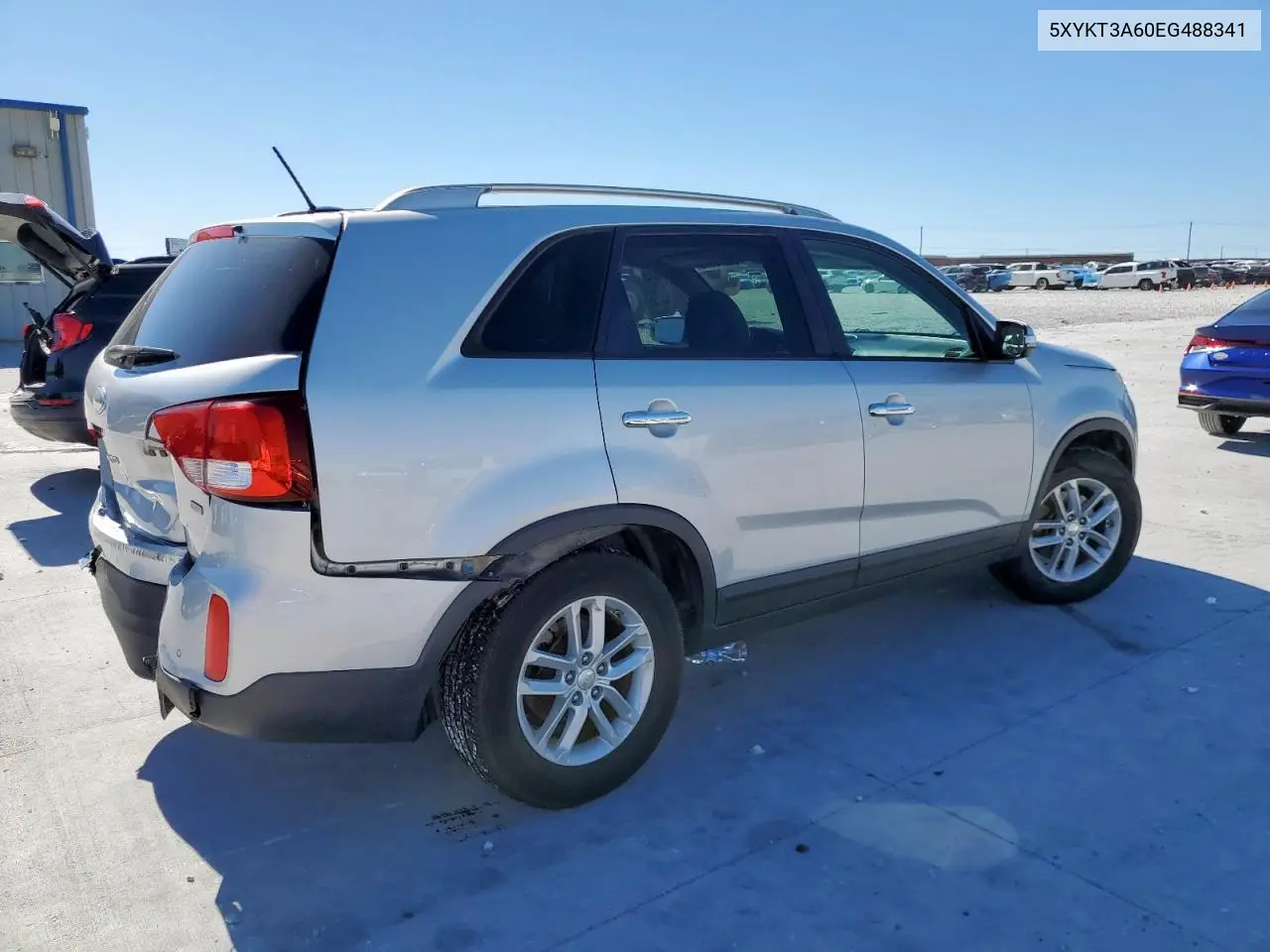 5XYKT3A60EG488341 2014 Kia Sorento Lx