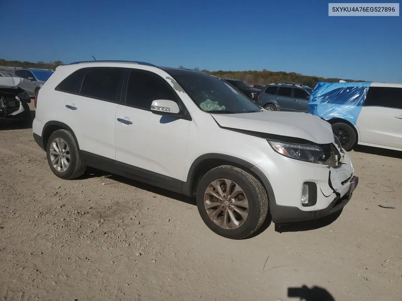 5XYKU4A76EG527896 2014 Kia Sorento Ex