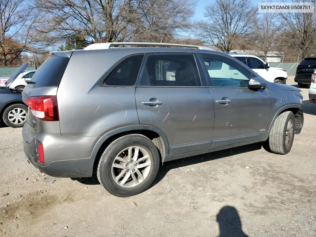 5XYKTCA60EG508751 2014 Kia Sorento Lx