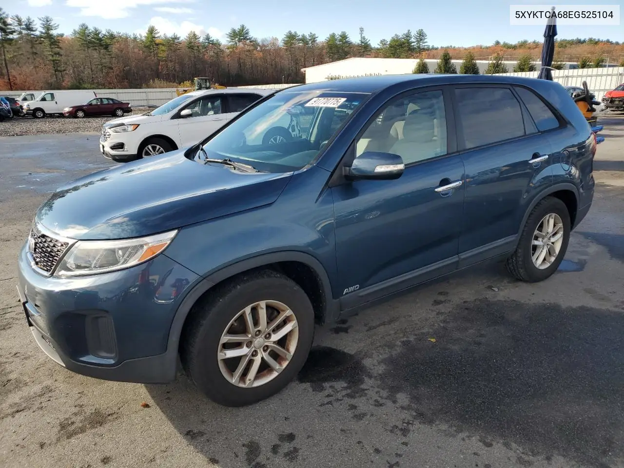 5XYKTCA68EG525104 2014 Kia Sorento Lx