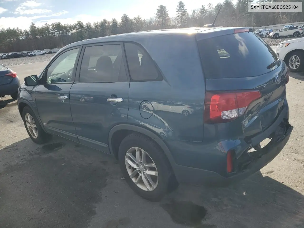 5XYKTCA68EG525104 2014 Kia Sorento Lx