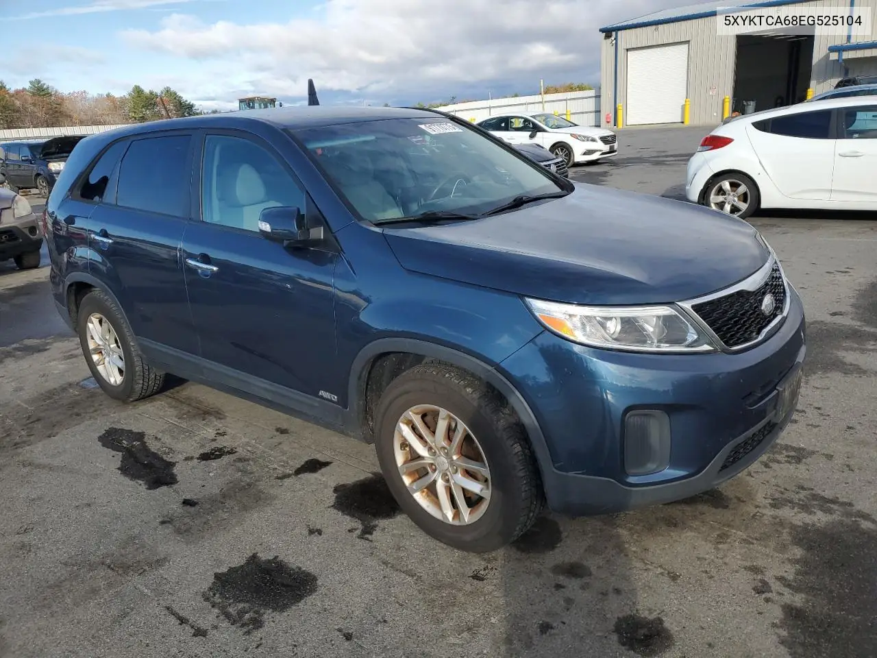 5XYKTCA68EG525104 2014 Kia Sorento Lx