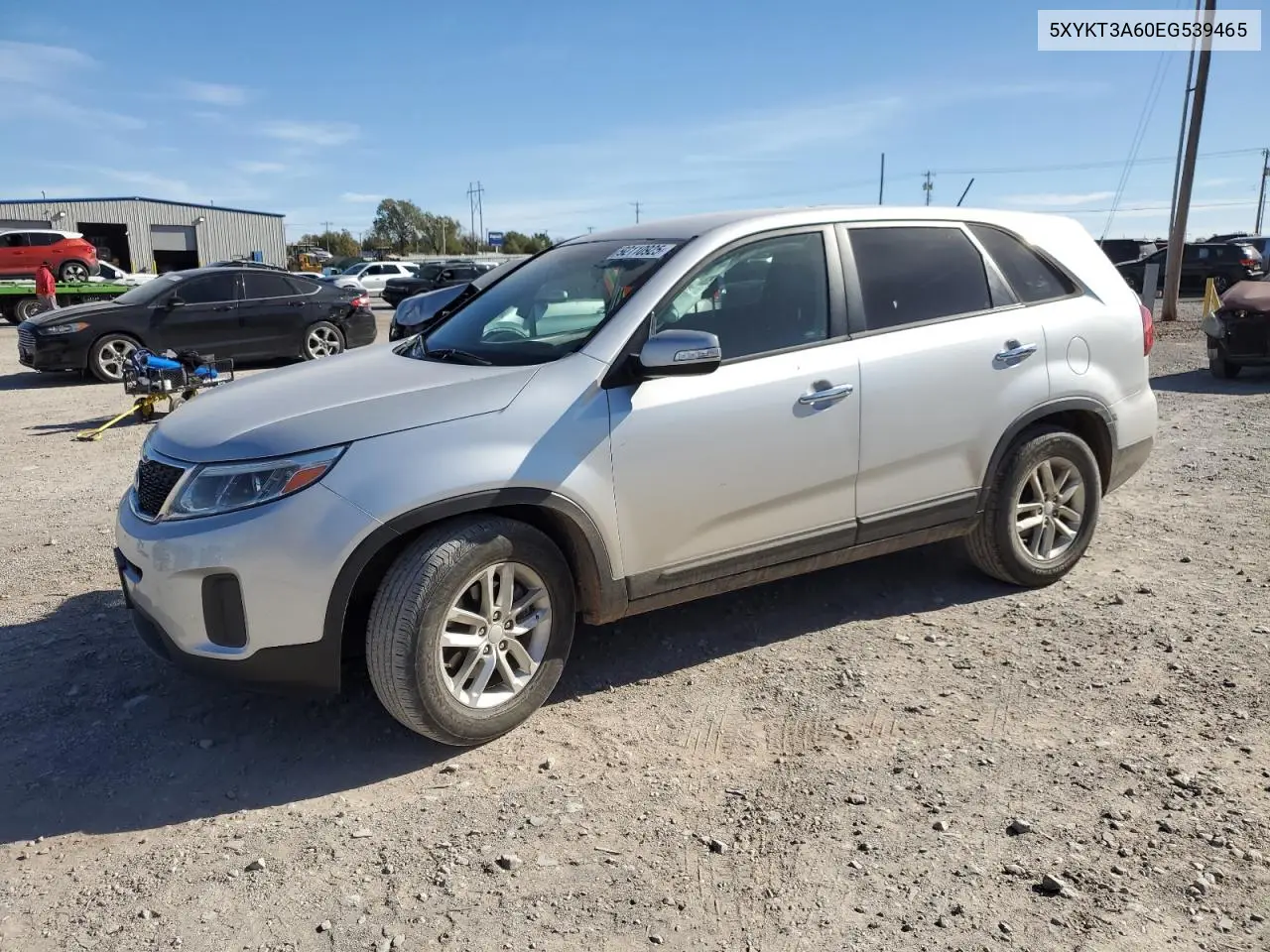 5XYKT3A60EG539465 2014 Kia Sorento Lx
