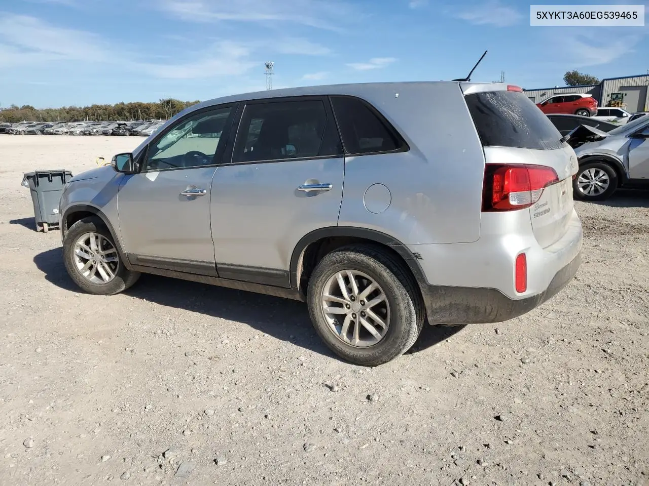 5XYKT3A60EG539465 2014 Kia Sorento Lx