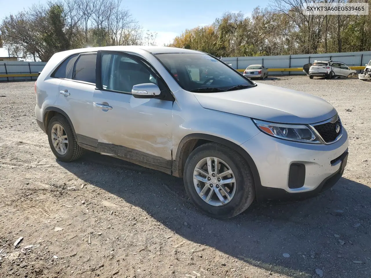 5XYKT3A60EG539465 2014 Kia Sorento Lx