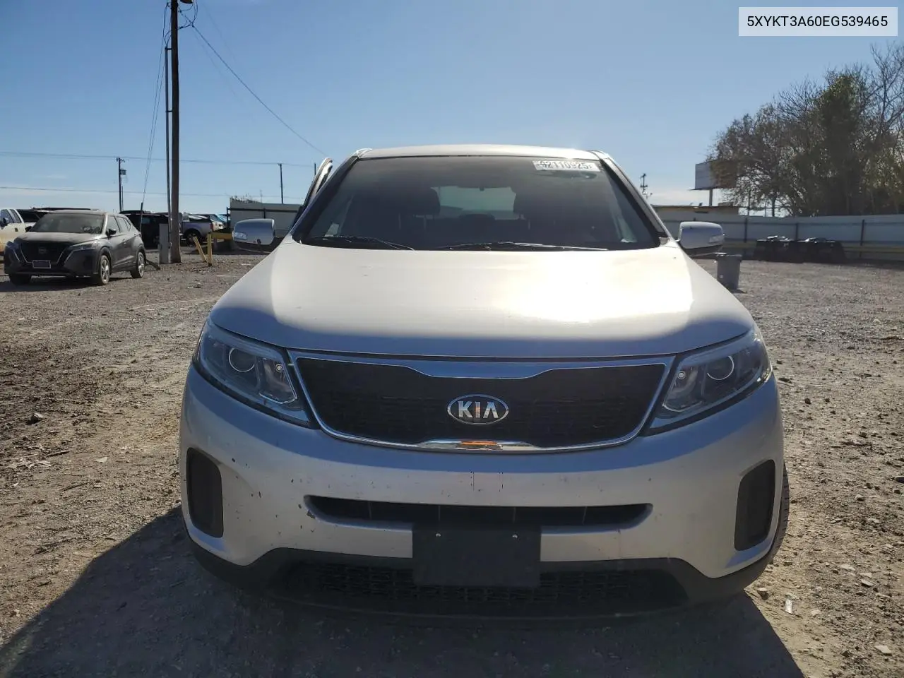 5XYKT3A60EG539465 2014 Kia Sorento Lx