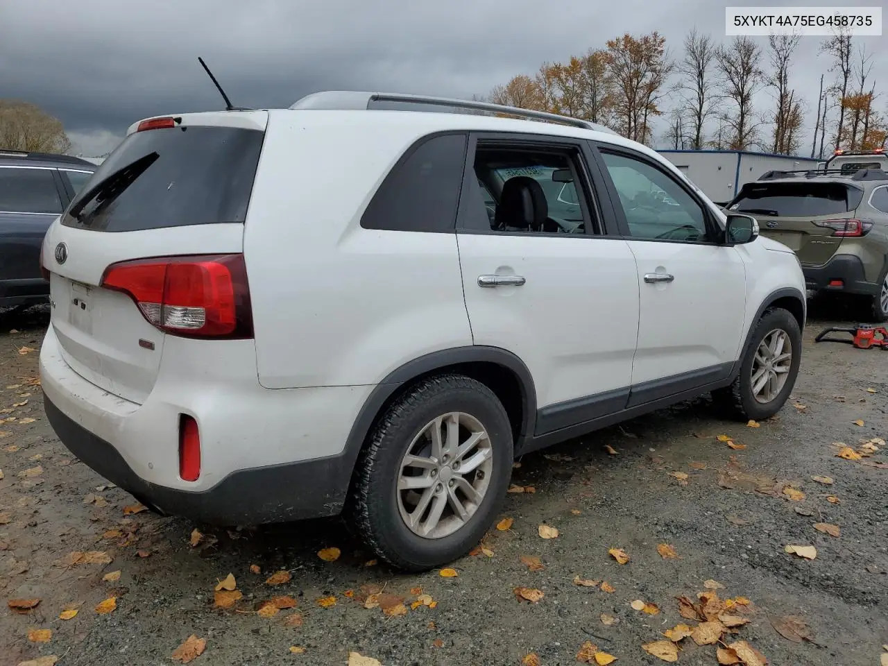 5XYKT4A75EG458735 2014 Kia Sorento Lx