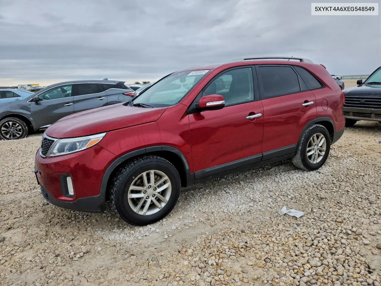 5XYKT4A6XEG548549 2014 Kia Sorento Lx