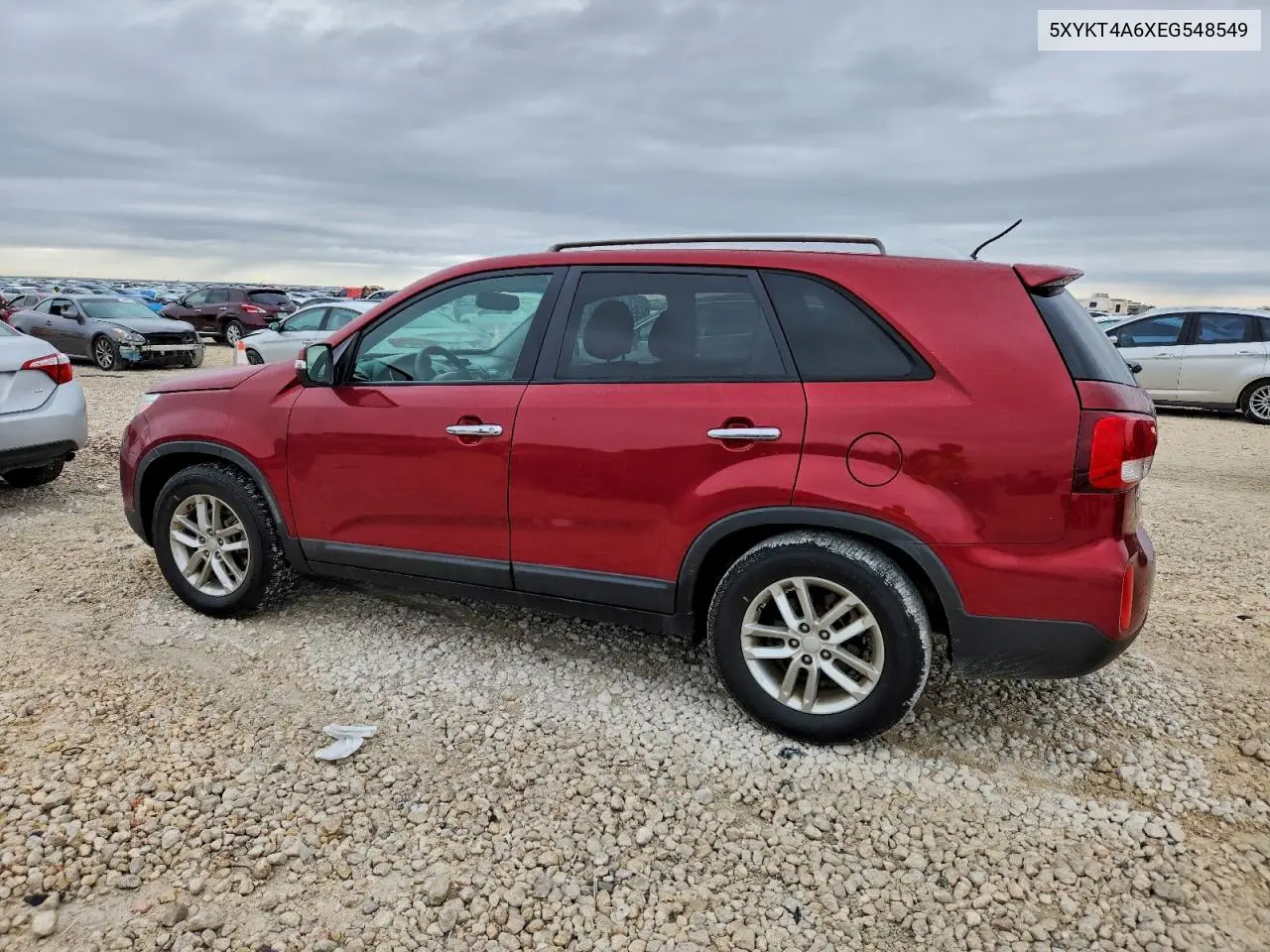 5XYKT4A6XEG548549 2014 Kia Sorento Lx