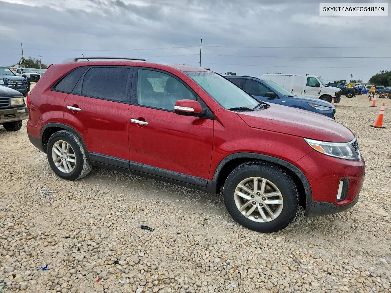 5XYKT4A6XEG548549 2014 Kia Sorento Lx