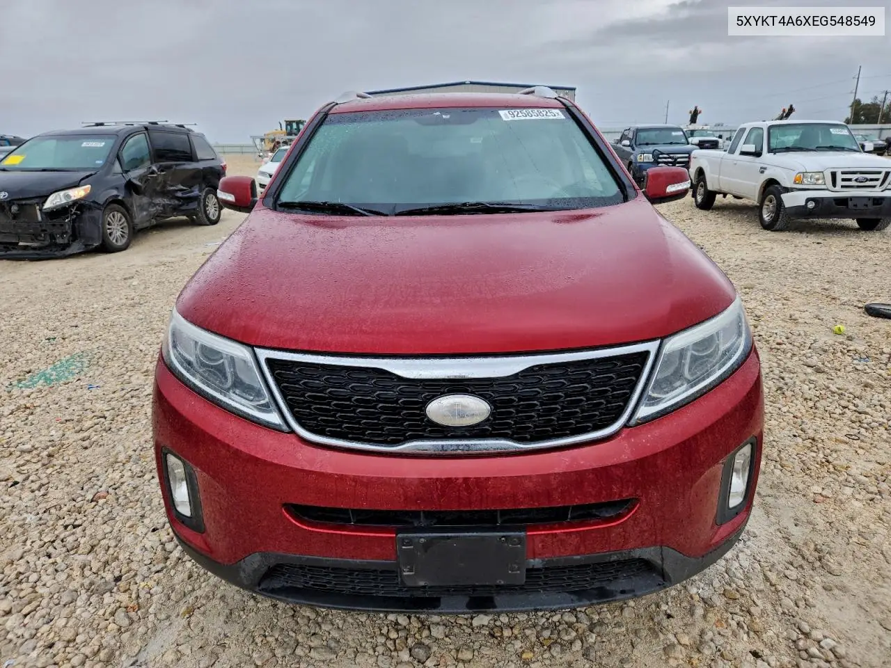 5XYKT4A6XEG548549 2014 Kia Sorento Lx