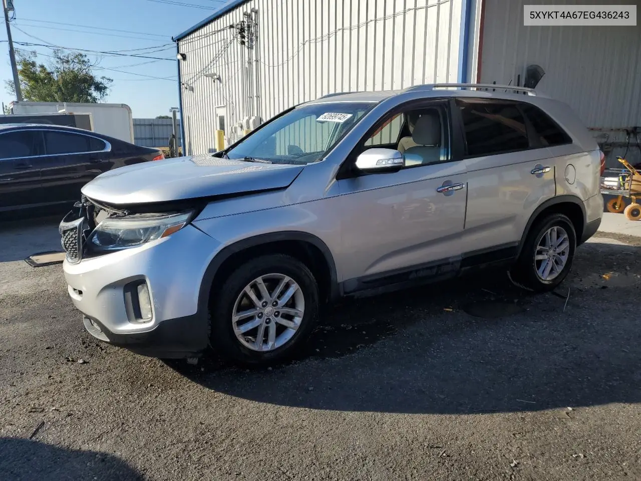 5XYKT4A67EG436243 2014 Kia Sorento Lx