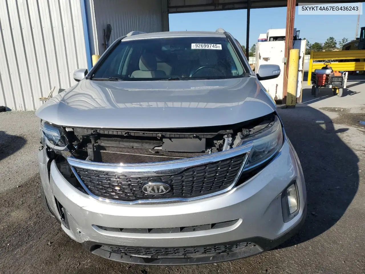 5XYKT4A67EG436243 2014 Kia Sorento Lx
