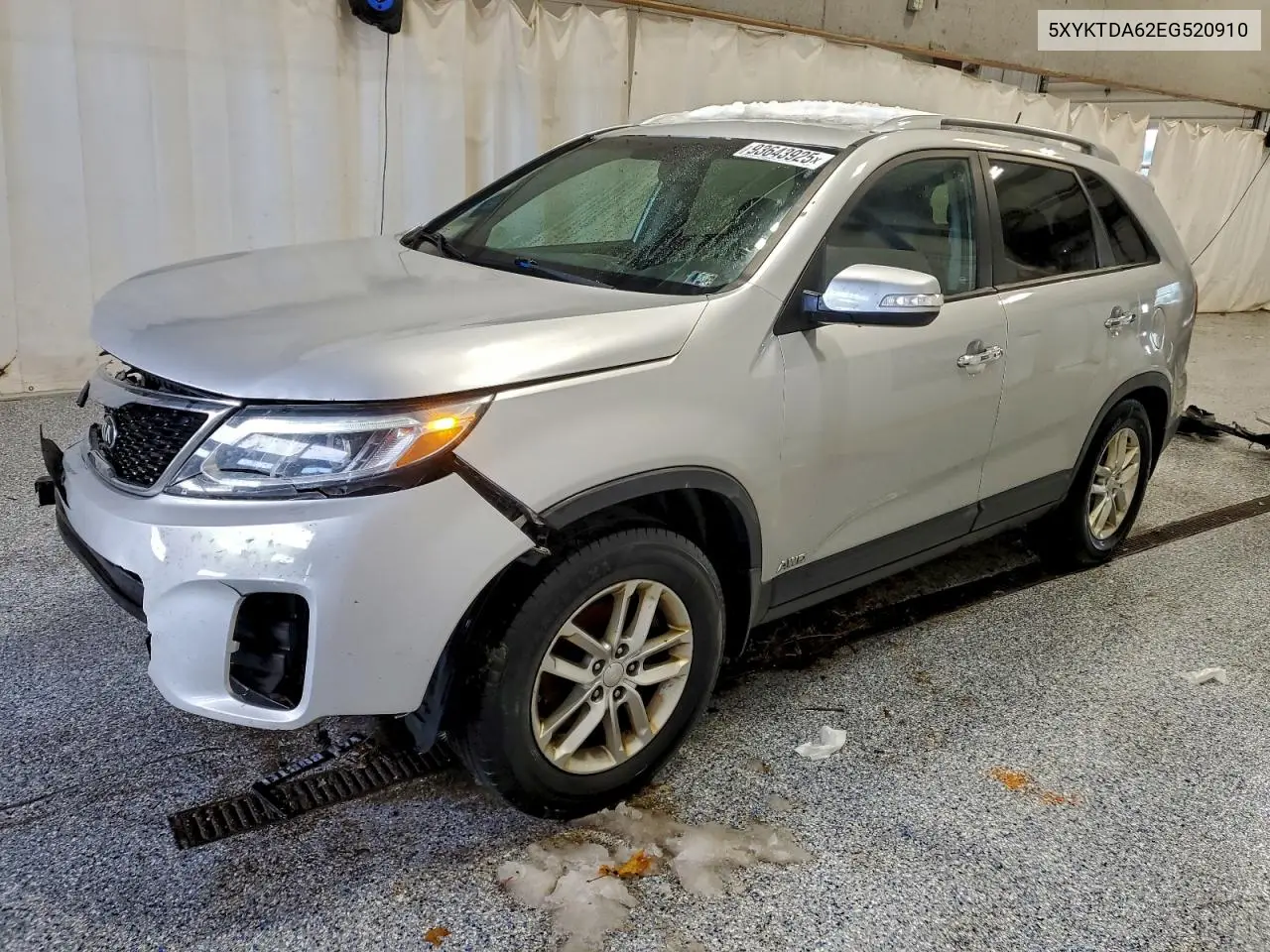 5XYKTDA62EG520910 2014 Kia Sorento Lx