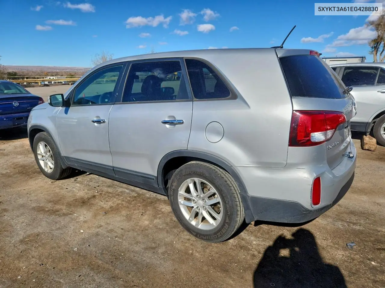 5XYKT3A61EG428830 2014 Kia Sorento Lx