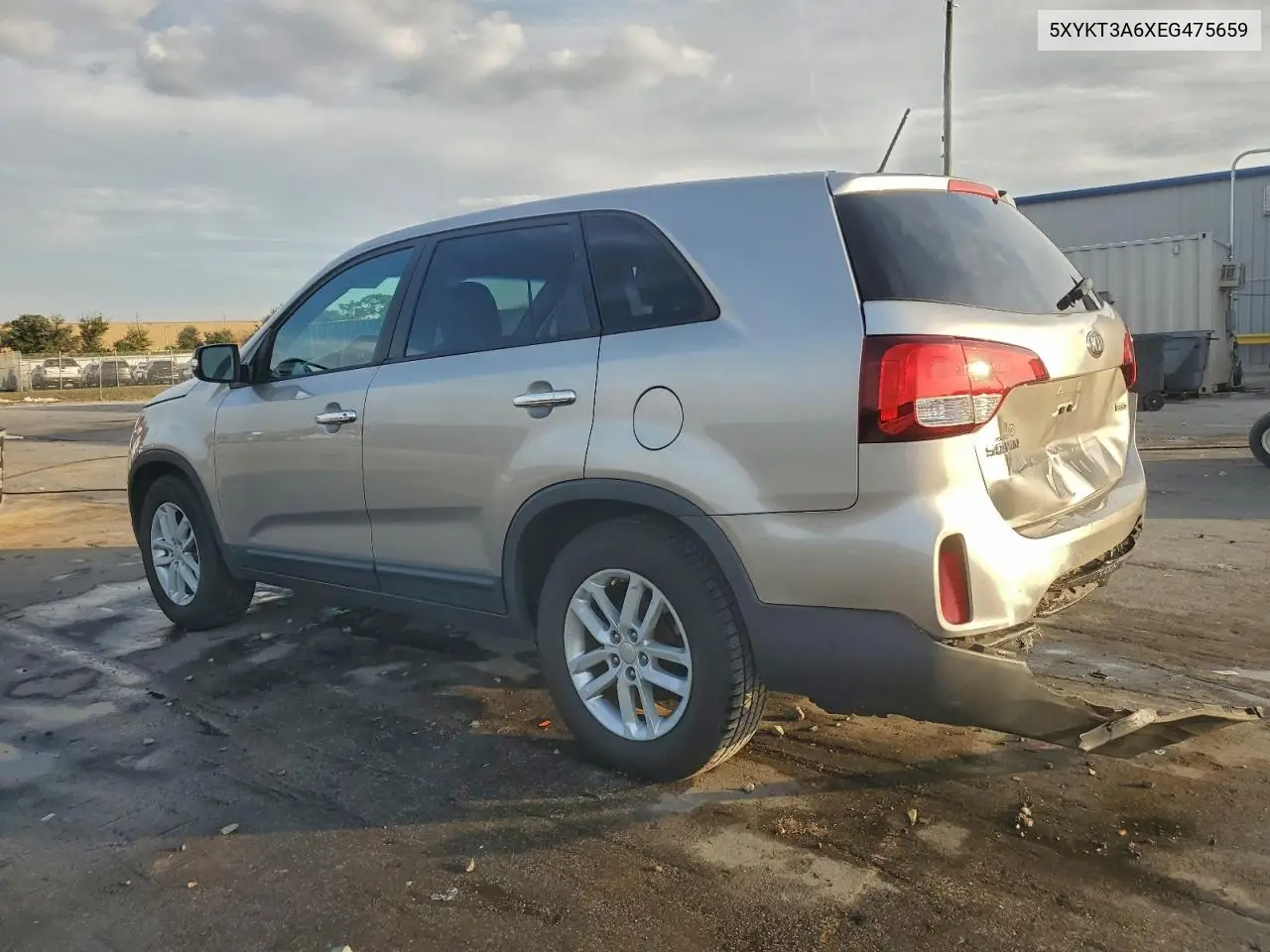 5XYKT3A6XEG475659 2014 Kia Sorento Lx