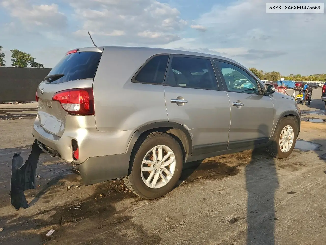 5XYKT3A6XEG475659 2014 Kia Sorento Lx