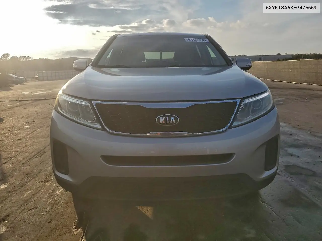 5XYKT3A6XEG475659 2014 Kia Sorento Lx
