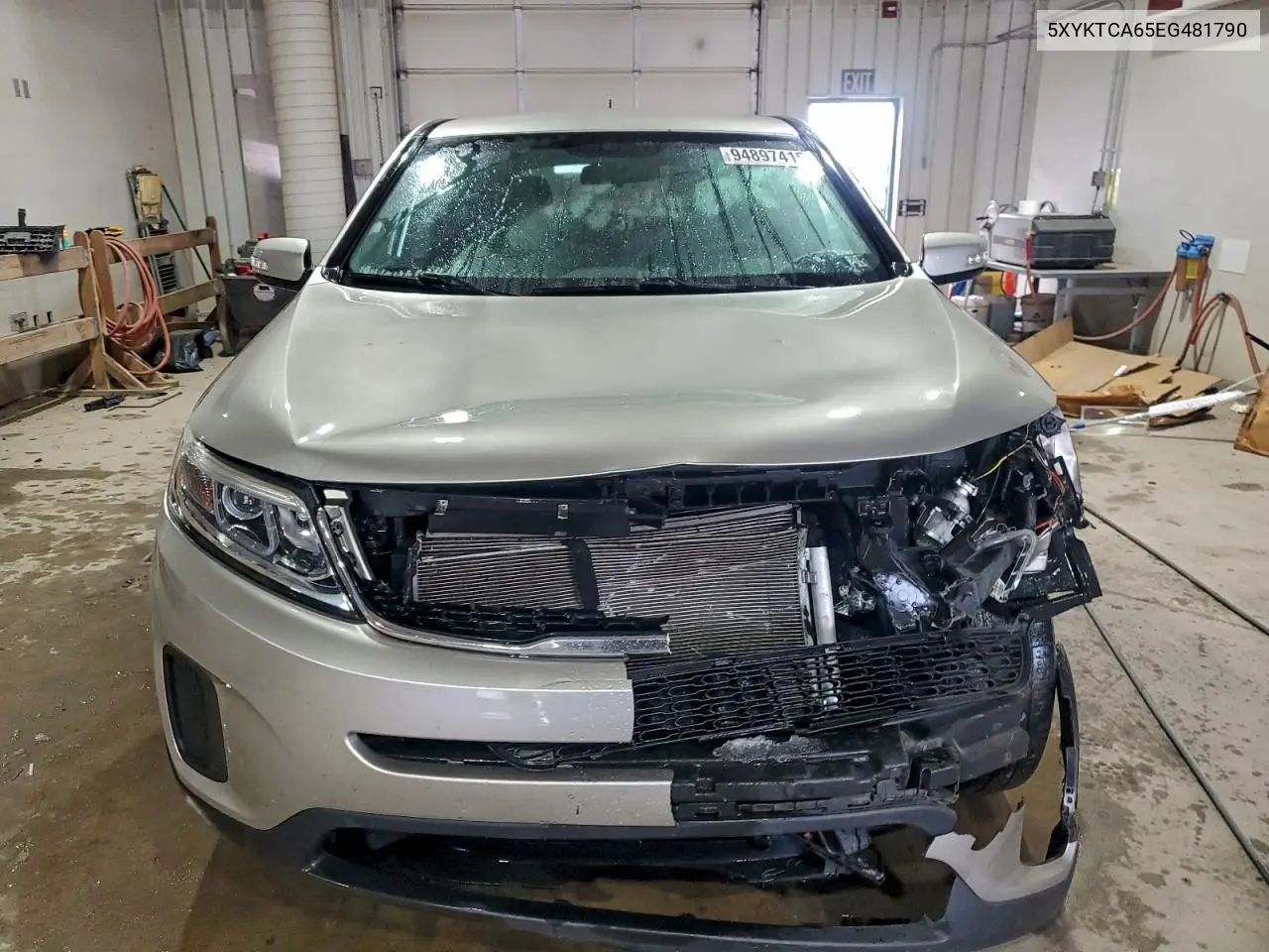 5XYKTCA65EG481790 2014 Kia Sorento Lx
