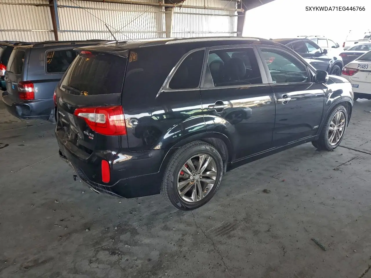 5XYKWDA71EG446766 2014 Kia Sorento Sx