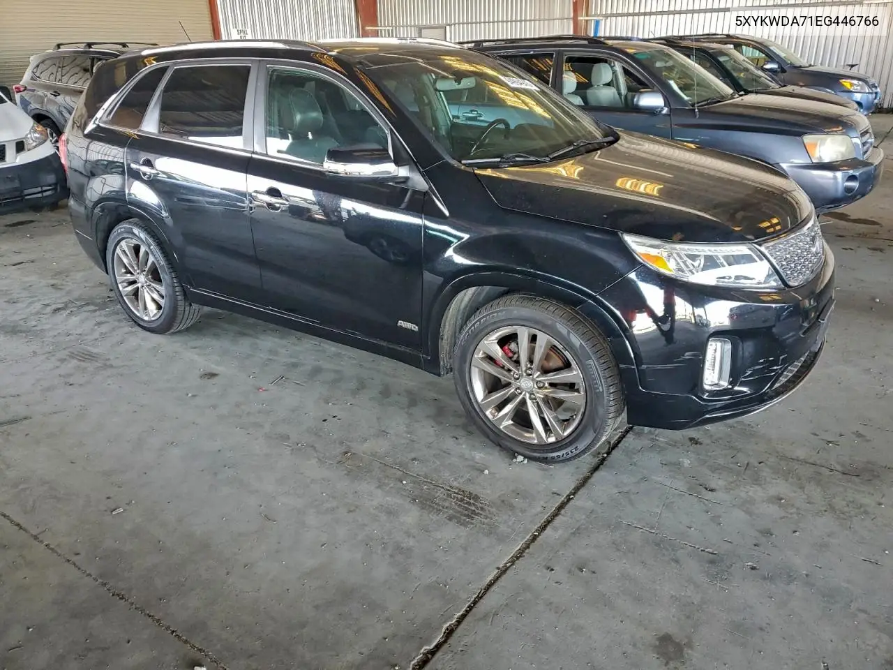 5XYKWDA71EG446766 2014 Kia Sorento Sx