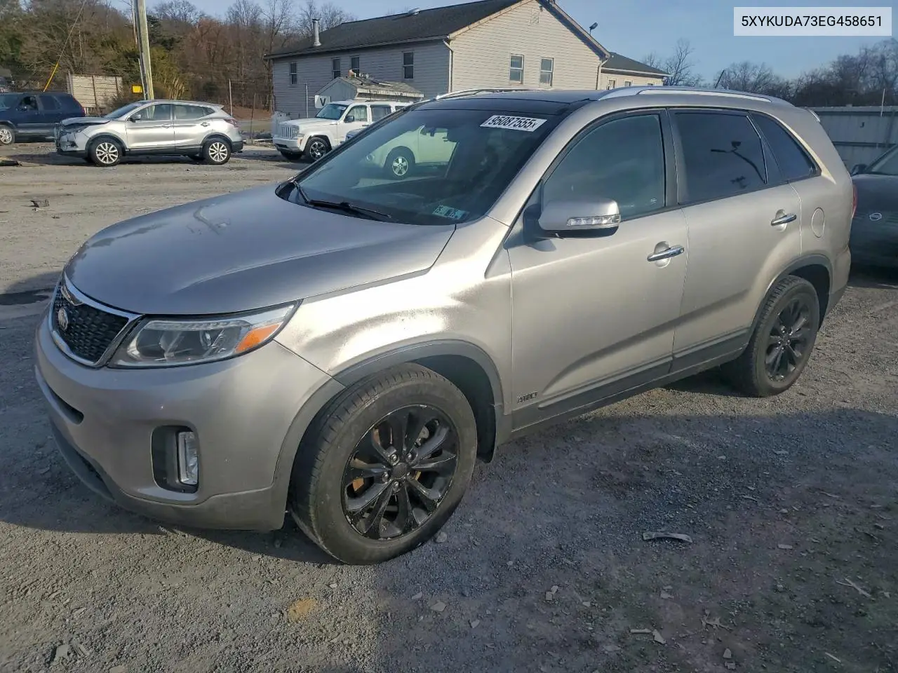 5XYKUDA73EG458651 2014 Kia Sorento Ex