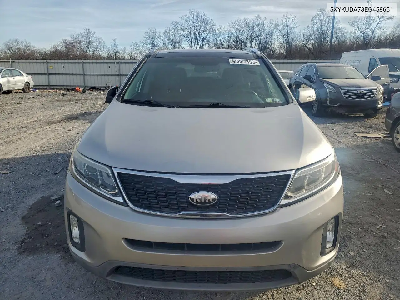 5XYKUDA73EG458651 2014 Kia Sorento Ex
