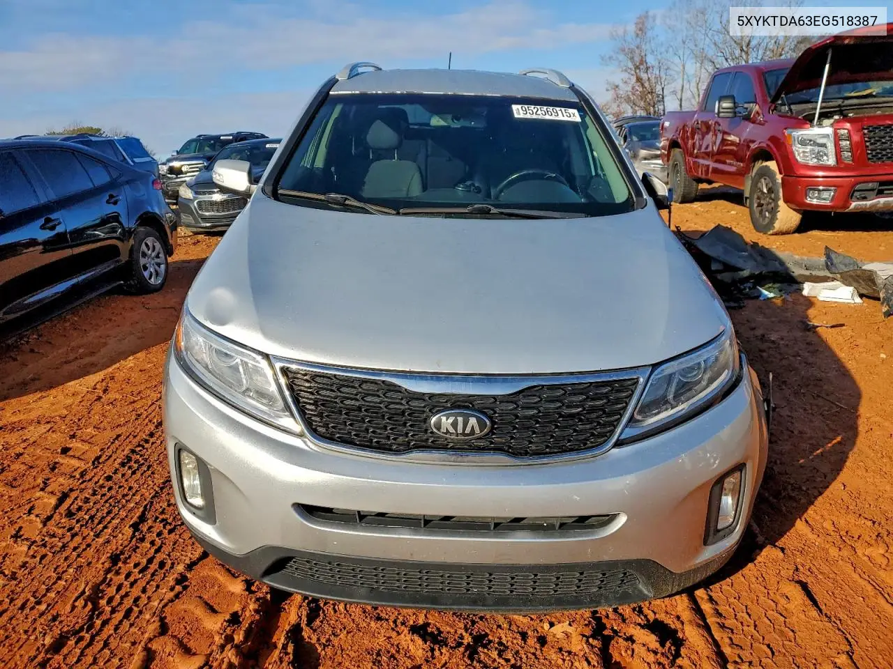 5XYKTDA63EG518387 2014 Kia Sorento Lx