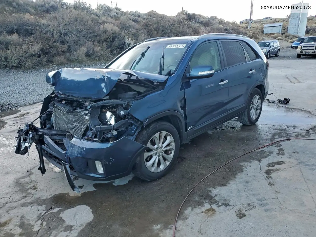 5XYKUDA74EG520073 2014 Kia Sorento Ex