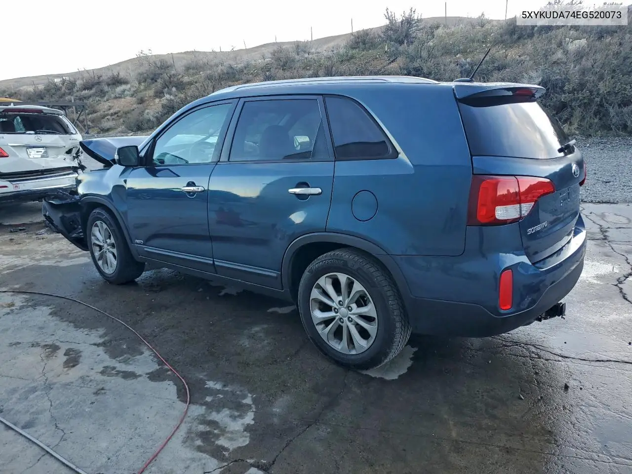 5XYKUDA74EG520073 2014 Kia Sorento Ex
