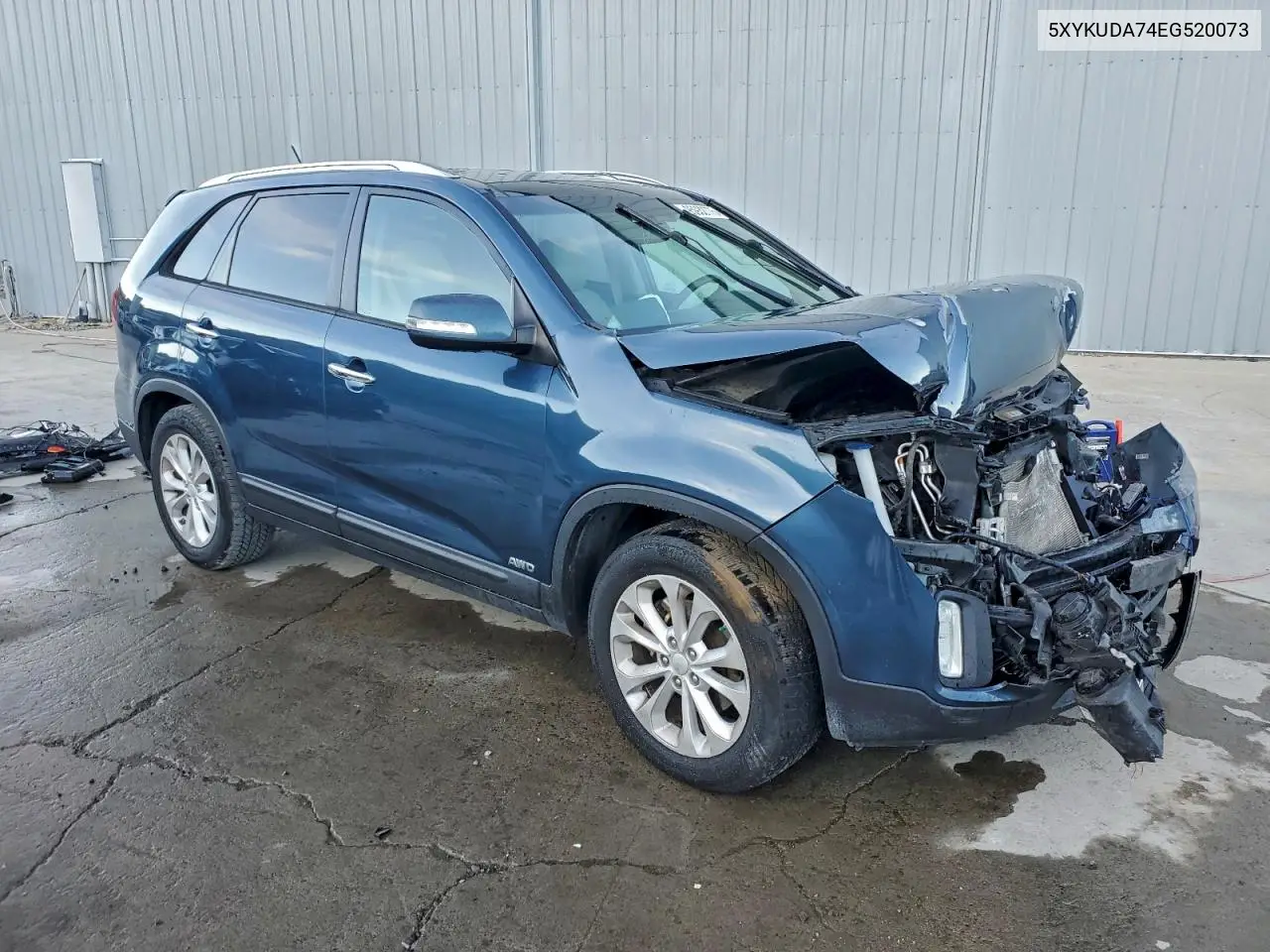 5XYKUDA74EG520073 2014 Kia Sorento Ex