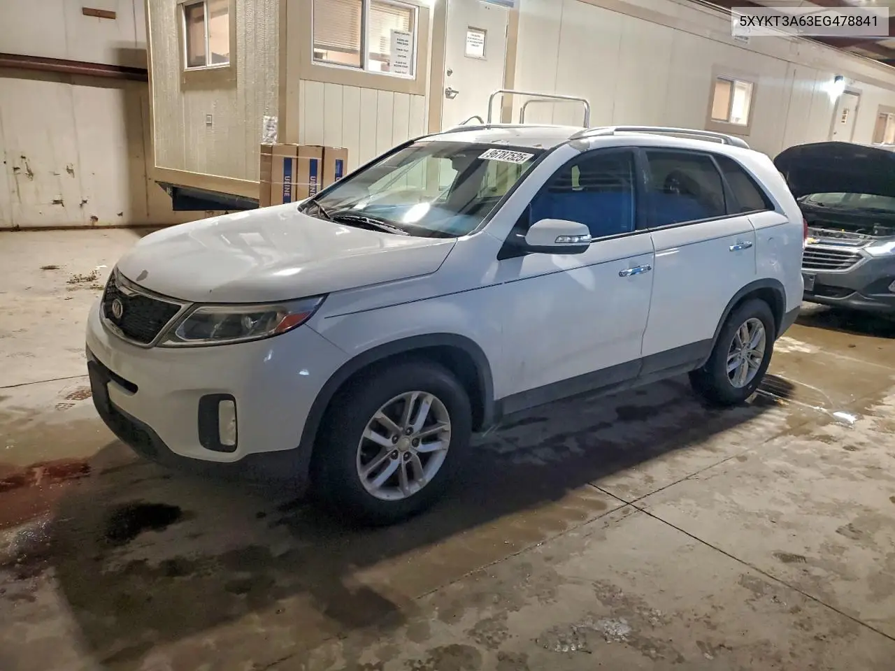 5XYKT3A63EG478841 2014 Kia Sorento Lx