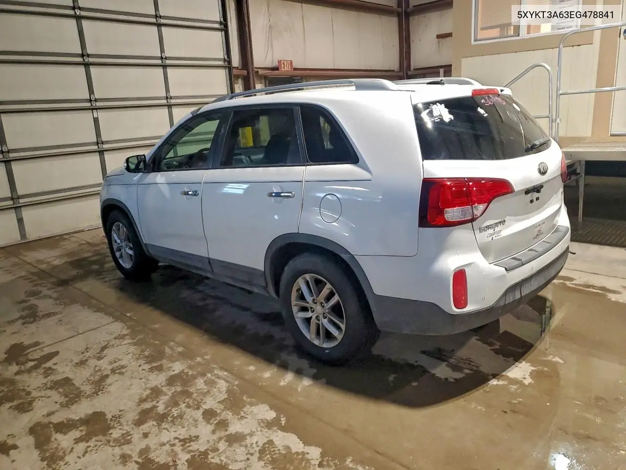 5XYKT3A63EG478841 2014 Kia Sorento Lx